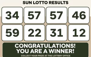 sunlotto result